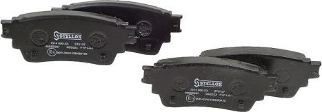 Stellox 1314 000-SX - Тормозные колодки, дисковые, комплект autodnr.net