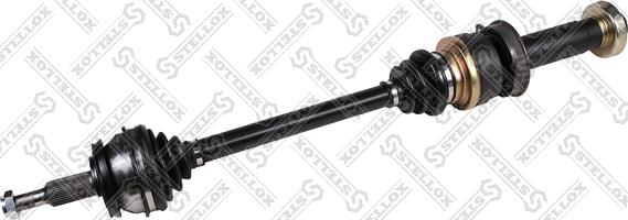 Stellox 15-81908-SX - Піввісь права VW Transporter T5 2.0-1.9 TDI 03- L.881A.38K.26 autocars.com.ua