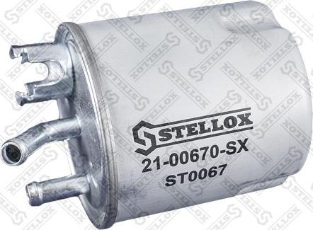 Stellox 21-00670-SX - Топливный фильтр avtokuzovplus.com.ua