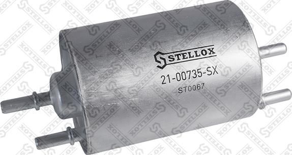 Stellox 21-00735-SX - Паливний фільтр autocars.com.ua