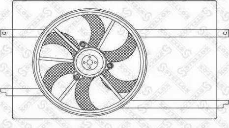 Stellox 29-99461-SX - Вентилятор, охолодження двигуна autocars.com.ua