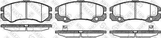 Stellox 436 032-SX - Гальмівні колодки, дискові гальма autocars.com.ua