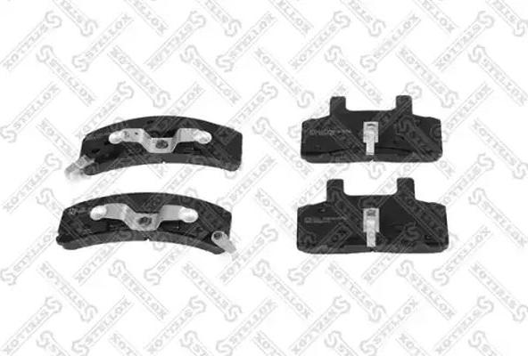 Stellox 563 002B-SX - Гальмівні колодки, дискові гальма autocars.com.ua