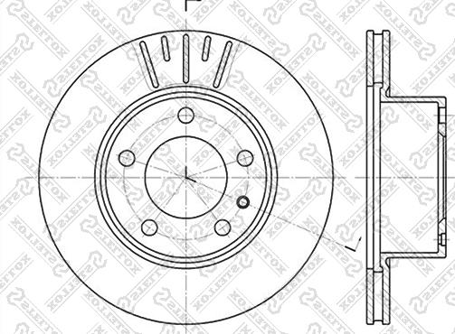 CAR 09.4486.20 - Тормозной диск avtokuzovplus.com.ua