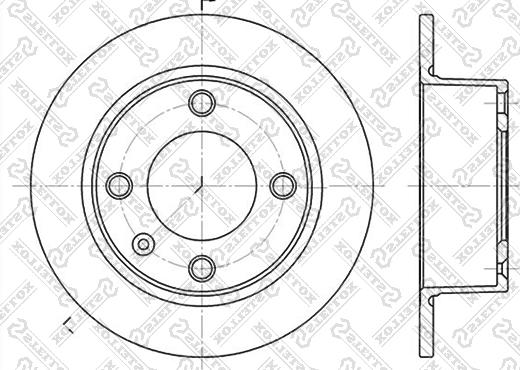 Stellox 6020-1920-SX - Тормозной диск avtokuzovplus.com.ua