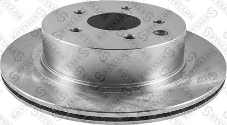 Stellox 6020-2261V-SX - Тормозной диск avtokuzovplus.com.ua