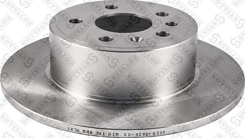 Stellox 6020-3624-SX - Тормозной диск autodnr.net