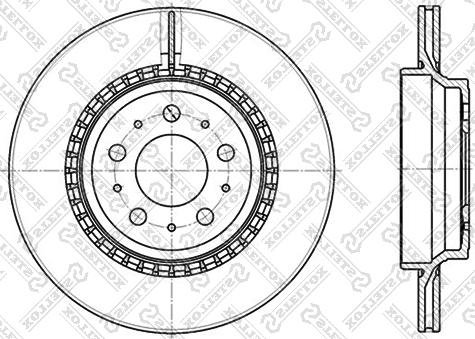 Lucas Electrical 6043383 - Тормозной диск avtokuzovplus.com.ua