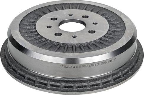 Stellox 6026-4708-SX - Гальмівний барабан autocars.com.ua