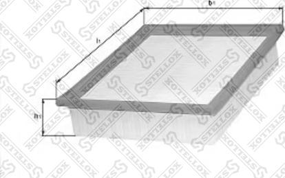 Stellox 71-00517-SX - Воздушный фильтр autodnr.net