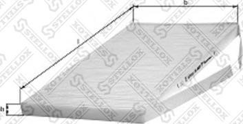 Stellox 71-10058-SX - Фильтр воздуха в салоне autodnr.net