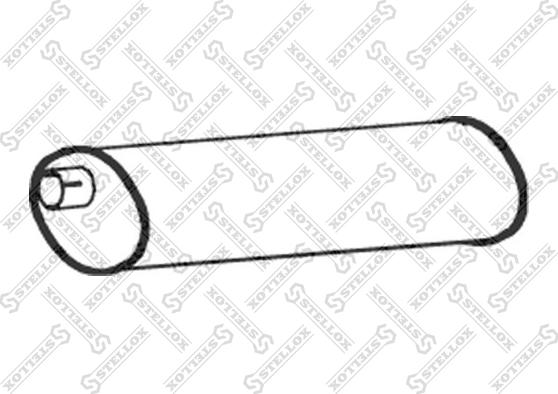 Stellox 82-03096-SX - Средний / конечный глушитель ОГ autodnr.net