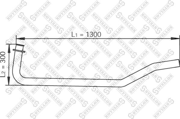 Stellox 82-03591-SX - Труба выхлопного газа avtokuzovplus.com.ua