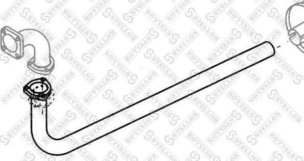 Stellox 82-03592-SX - Труба вихлопного газу autocars.com.ua