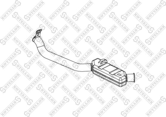 Stellox 82-03793-SX - Труба вихлопного газу autocars.com.ua