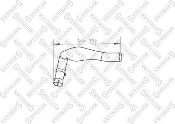 Stellox 82-03796-SX - Труба вихлопного газу autocars.com.ua