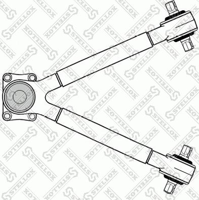 Stellox 84-11721-SX - Рычаг подвески колеса avtokuzovplus.com.ua