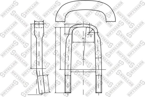 Stellox 84-64193-SX - Драбина ресори autocars.com.ua