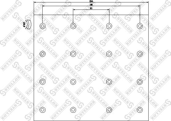 Stellox 85-01090-SX - Комплект гальмівних черевиків, барабанні гальма autocars.com.ua