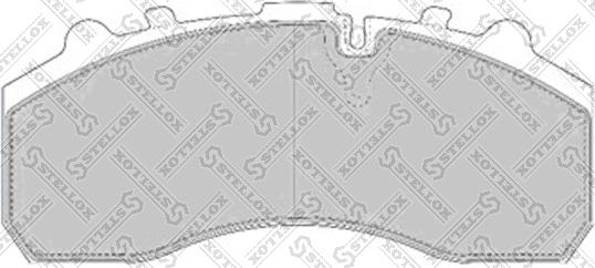 Stellox 85-01413-SX - Тормозные колодки, дисковые, комплект autodnr.net