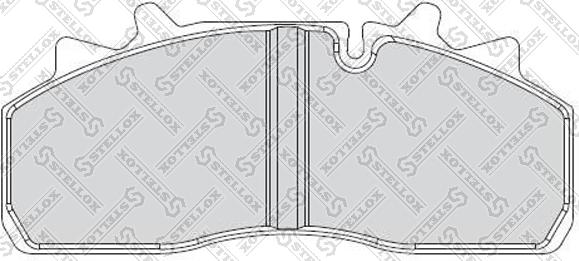 Stellox 85-01424-SX - Гальмівні колодки, дискові гальма autocars.com.ua