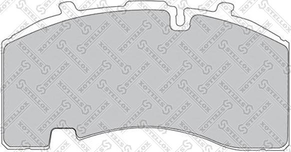Stellox 85-01430-SX - Гальмівні колодки, дискові гальма autocars.com.ua