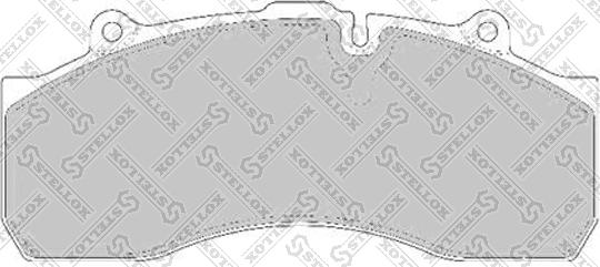 Stellox 85-01445-SX - Тормозные колодки, дисковые, комплект autodnr.net