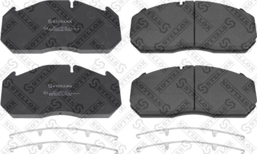 Stellox 85-11405-SX - Гальмівні колодки, дискові гальма autocars.com.ua