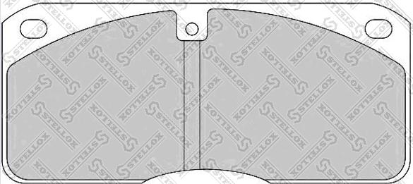 Stellox 85-11407-SX - Тормозные колодки, дисковые, комплект avtokuzovplus.com.ua