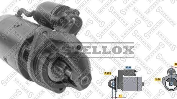 Stellox 88-02001-SX - Стартер autocars.com.ua