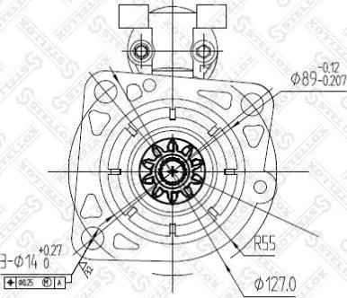 Stellox 88-02003-SX - Стартер avtokuzovplus.com.ua