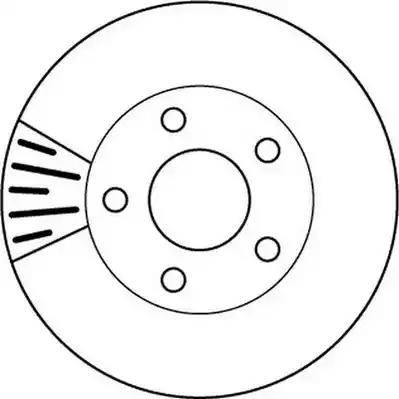 Stop 562160S - Гальмівний диск autocars.com.ua