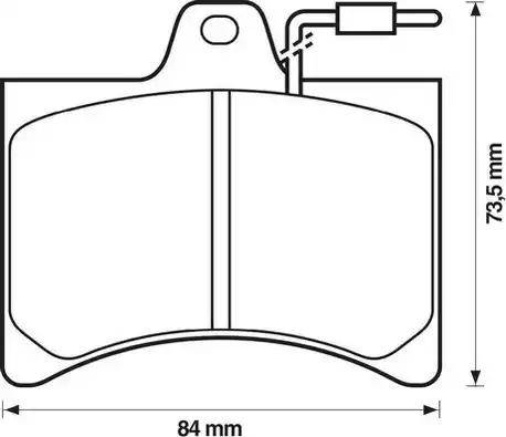 Stop 571263S - Гальмівні колодки, дискові гальма autocars.com.ua