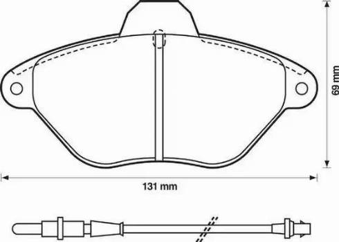 Stop 571756S - Гальмівні колодки, дискові гальма autocars.com.ua