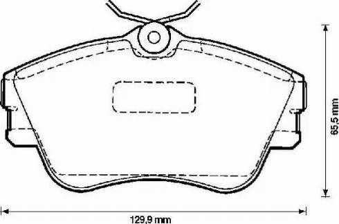 Stop 571847S - Гальмівні колодки, дискові гальма autocars.com.ua