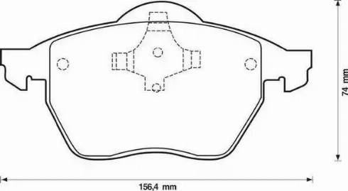 Stop 571921S - Гальмівні колодки, дискові гальма autocars.com.ua