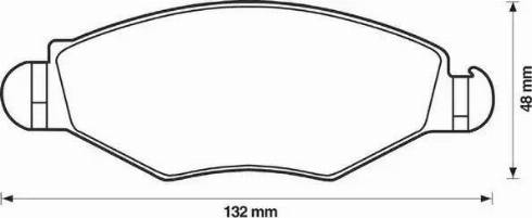 Stop 571930S - Гальмівні колодки, дискові гальма autocars.com.ua