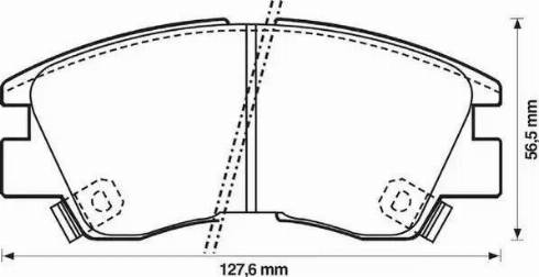 Stop 572281S - Вимикач ліхтаря сигналу гальмування autocars.com.ua