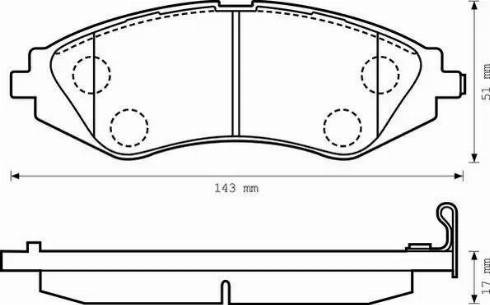 Stop 572408S - Гальмівні колодки, дискові гальма autocars.com.ua