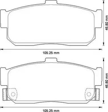 Stop 572582S - Гальмівні колодки, дискові гальма autocars.com.ua