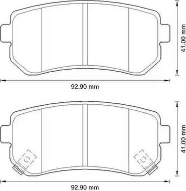 Stop 572590S - Гальмівні колодки, дискові гальма autocars.com.ua