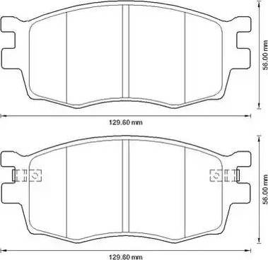 Stop 572593S - Гальмівні колодки, дискові гальма autocars.com.ua