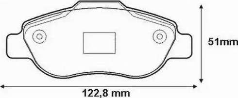 Stop 573168S - Гальмівні колодки, дискові гальма autocars.com.ua