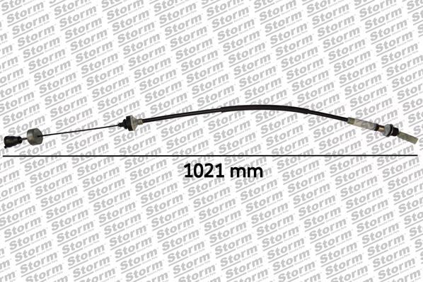 Storm 1101451 - Трос, управління зчепленням autocars.com.ua