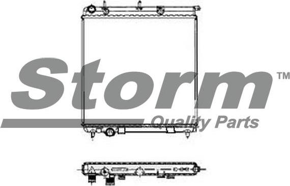 Storm F0213CI - Тяга / стійка, стабілізатор autocars.com.ua