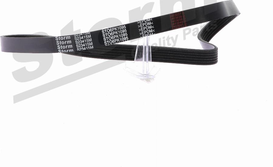 Storm STO6PK1095 - Поликлиновой ремінь autocars.com.ua
