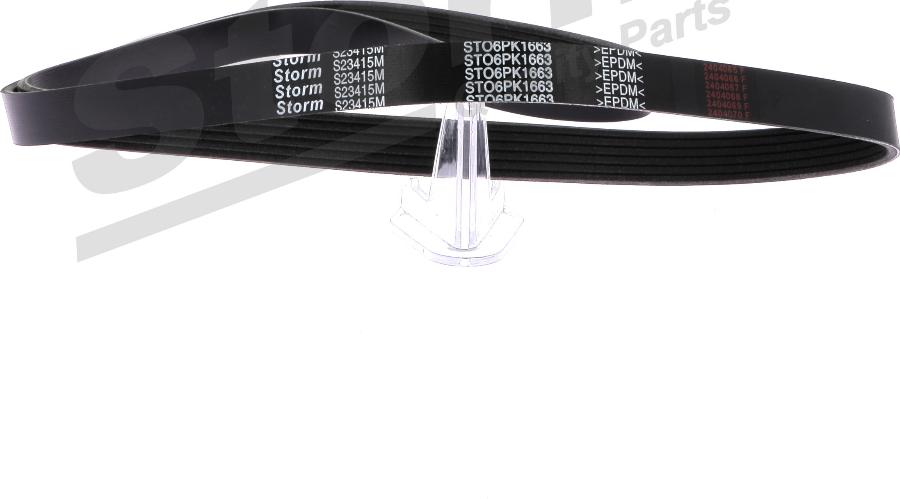 Storm STO6PK1663 - Поликлиновой ремінь autocars.com.ua