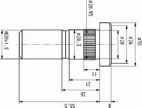 S-TR 40408 - Болт крепления колеса autodnr.net