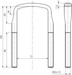 S-TR 50306 - Драбина ресори autocars.com.ua