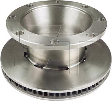 ST-Templin 03.110.4255.140 - Гальмівний диск autocars.com.ua